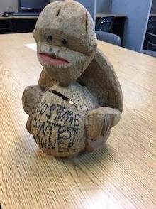 Monkey statue