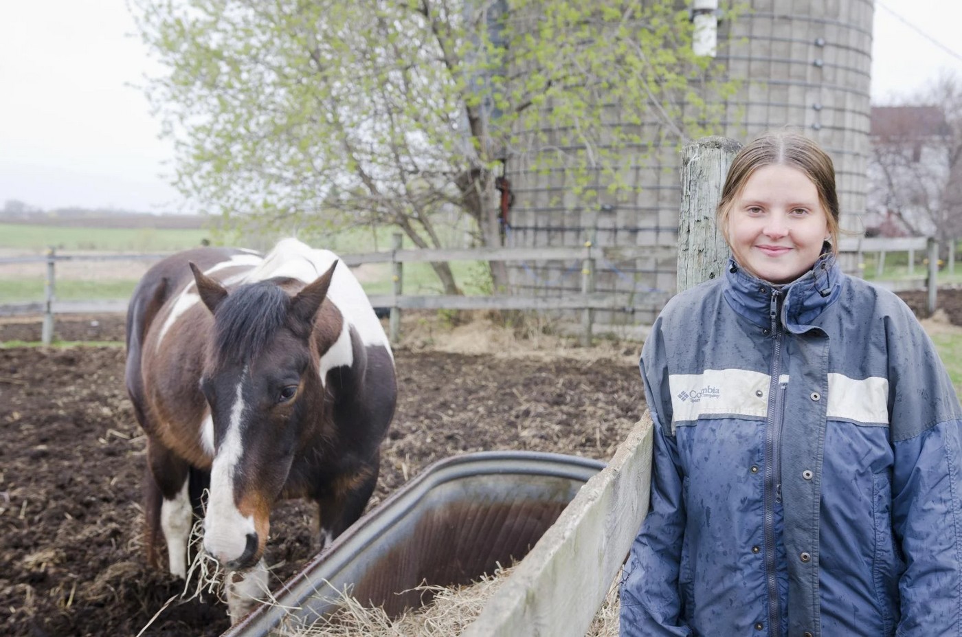 Girl and horse